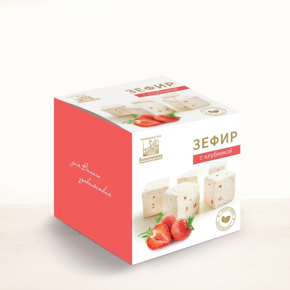  Зефир с клубникой 180г  в Пугачёве