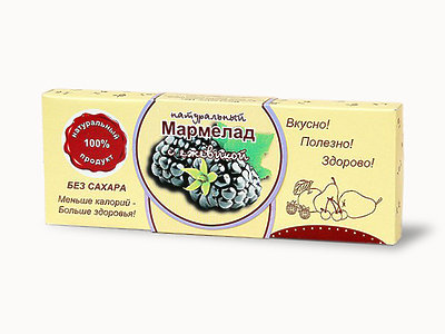  Мармелад натуральный "Ежевика" 140г в Пугачёве