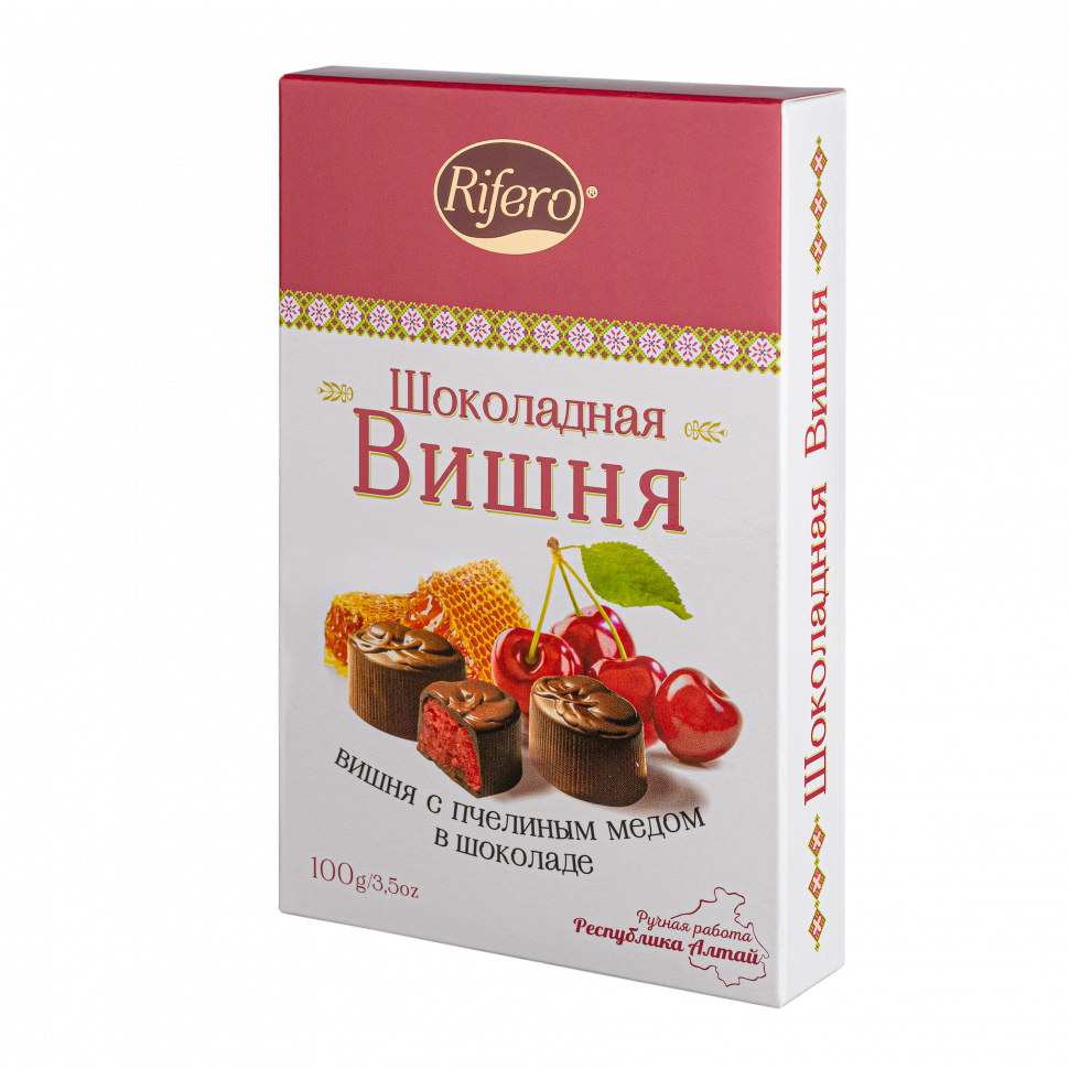  Риф и ко Конфеты "Шоколадная ВИШНЯ" 100г  в Пугачёве