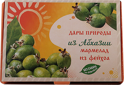 №2 Мармелад дары природы "Фейхоа" 180г   в Пугачёве