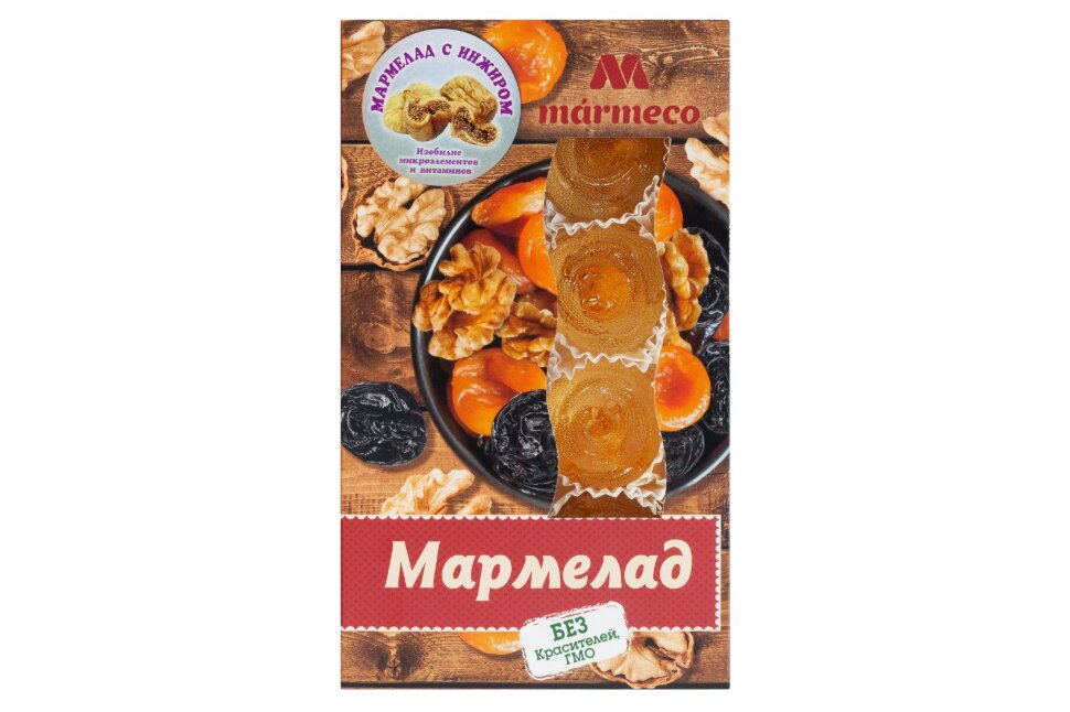  Мармелад Мармеко с инжиром, 180г     в Пугачёве