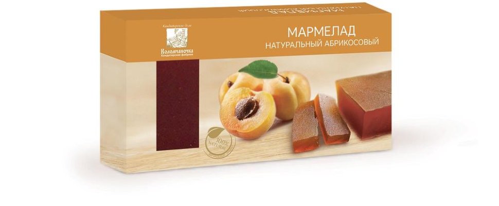  Мармелад пластовый 210г абрикосовый  в Пугачёве